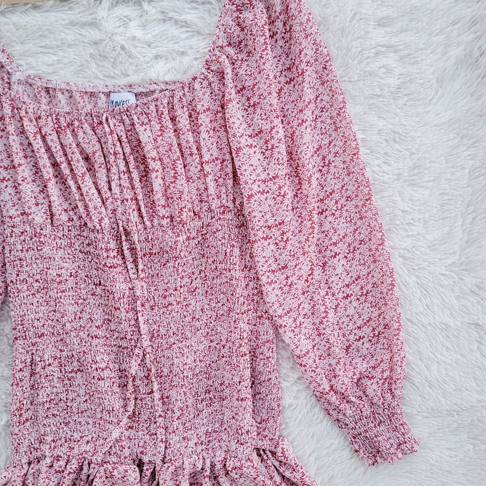 Princess Polly Floral Carrillo Ruffle Mini Dress‎ - Picture 5 of 8